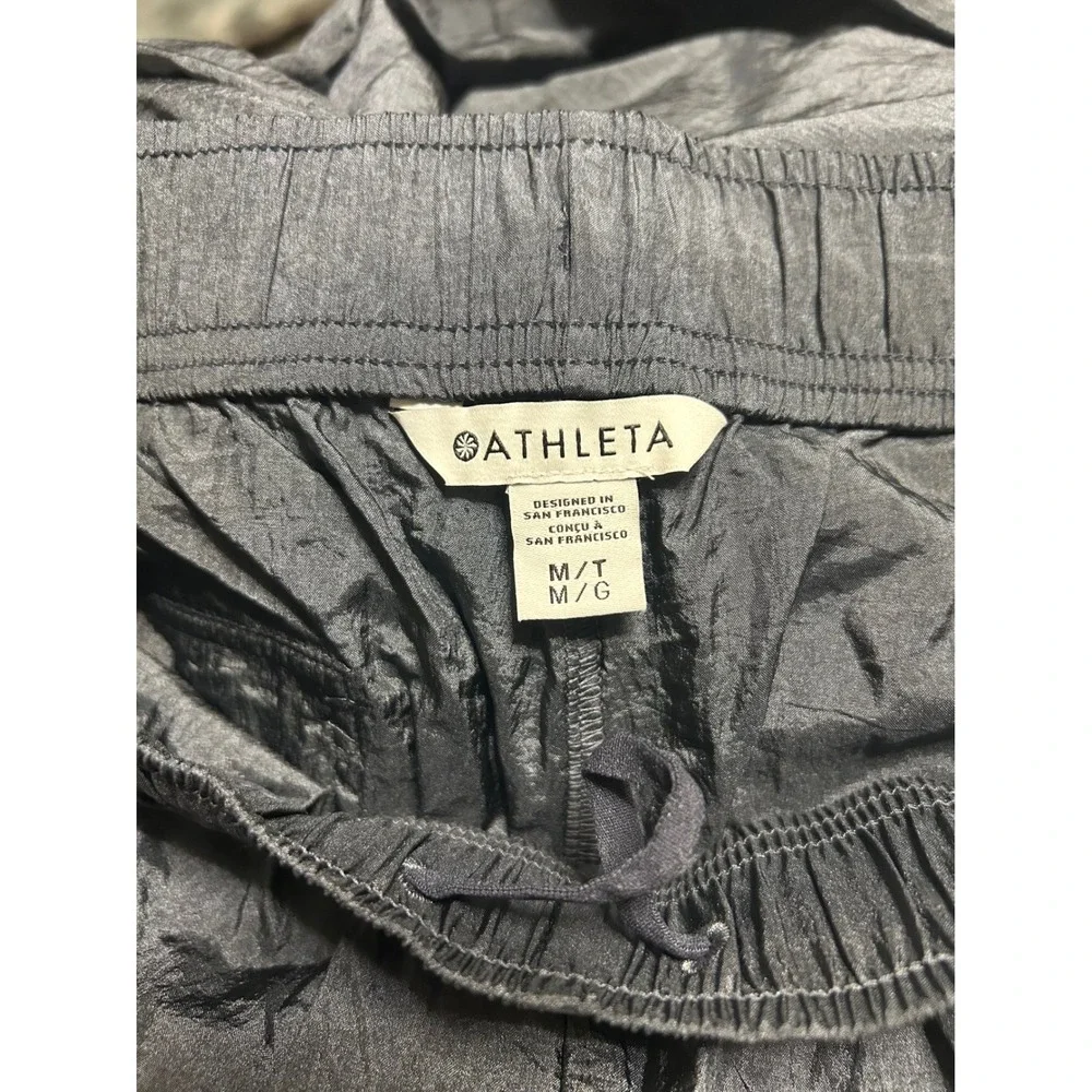 Athleta Lunar Utility Pant Nylon MT Medium Tall Charcoal‎ Grey New With Tags